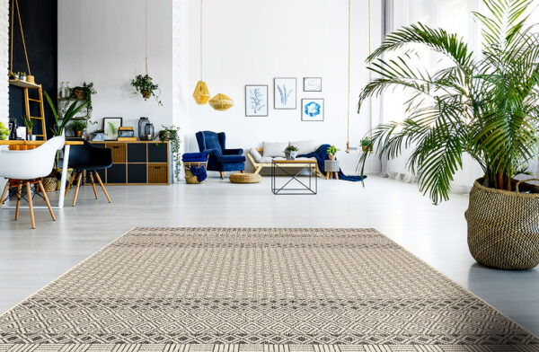 Χαλί ETHNIK 1391A BROWN/GREY-LIGHT BEIGE - 200X285  NewPlan - Image 5
