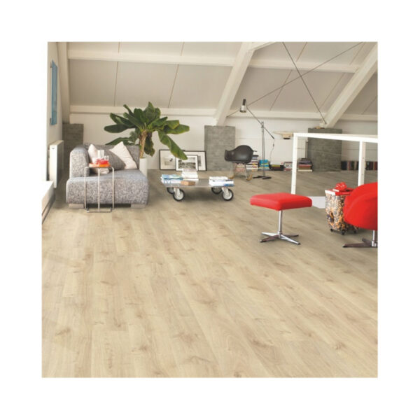 QS Laminate Creo Virginia Oak Natural Πρεσαριστό Πάτωμα Λευκό - CR3182