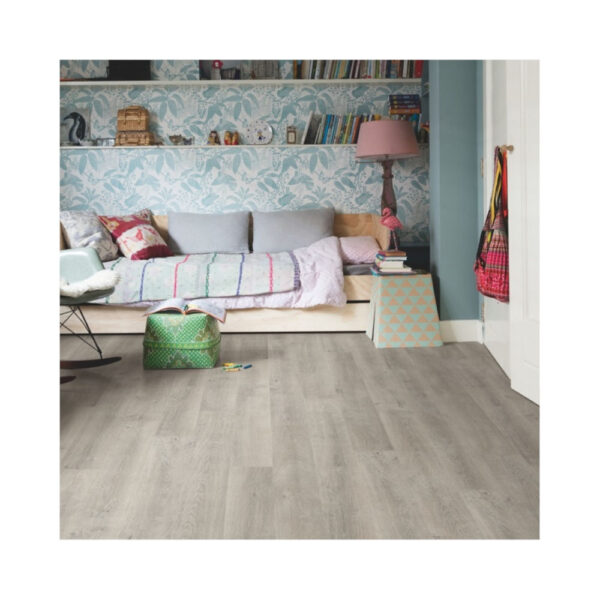 QS Laminate Eligna Venice Oak Grey Πρεσαριστό Πάτωμα Γκρι - EL3906