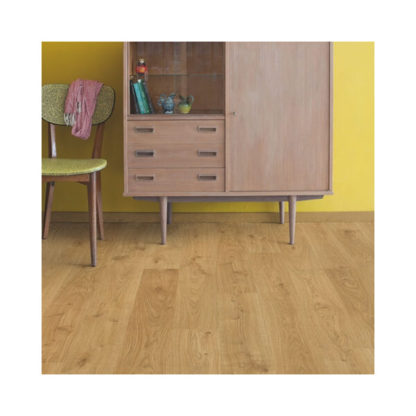 QS Laminate Eligna White Oak Light Natural Πρεσαριστό Πάτωμα Καφέ - EL1491