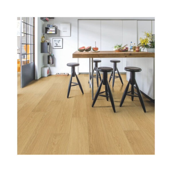 QS Laminate Impressive Natural Varnished Oak Πρεσαριστό Πάτωμα Καφέ - IM3106