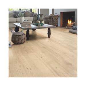 QS Laminate Impressive Sandblasted Oak Natural Πρεσαριστό Πάτωμα Μπεζ - IM1853