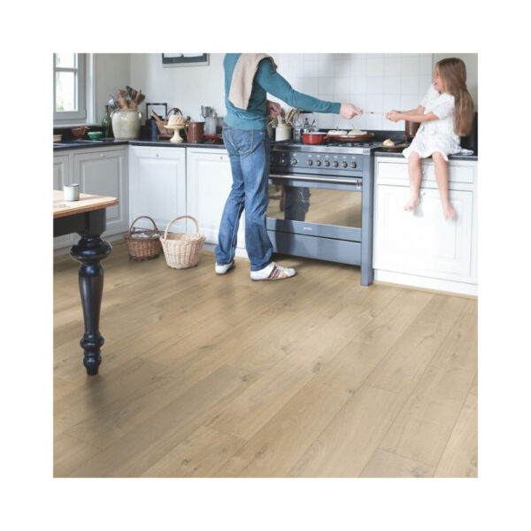 QS Laminate Impressive Soft Oak Medium Πρεσαριστό Πάτωμα Μπεζ - IM1856