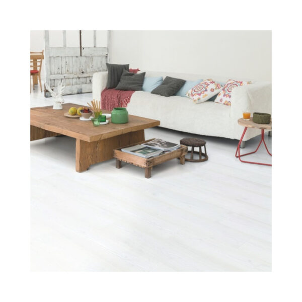 QS Laminate Impressive White Planks Πρεσαριστό Πάτωμα Λευκό - IM1859