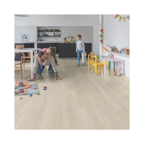 QS Laminate Majestic Valley Oak Light Beige Πρεσαριστό Πάτωμα Μπεζ - MJ3554