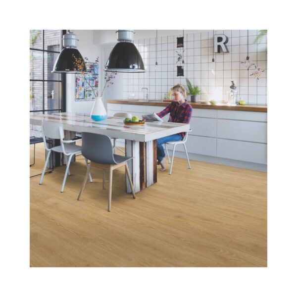 QS Laminate Majestic Woodland Oak Natural Πρεσαριστό Πάτωμα Καφέ - MJ3546