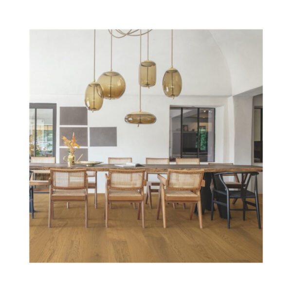 QS Parquet Compact Grande Light Chestnut Oak Extra Malt Nature Ημιμασίφ Πάτωμα Καφέ - COMG5113