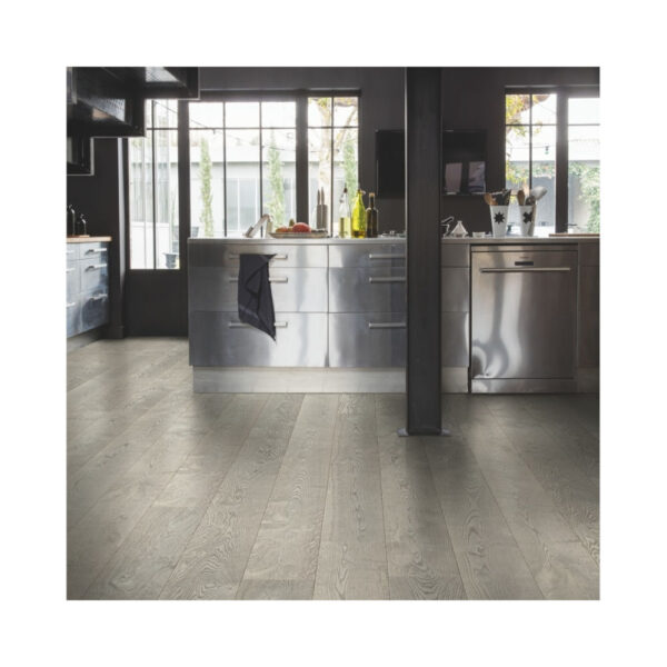 QS Parquet Palazzo Concrete Oak Oiled Ημιμασίφ Πάτωμα Γκρι - PAL3795