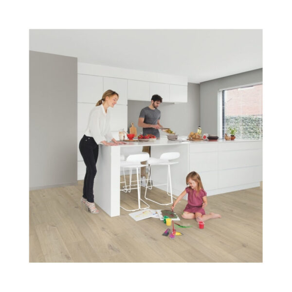 Quick Step Livyn PULSE CLICK Cotton Oak Beige Πάτωμα Βινυλίου - PUCL40103